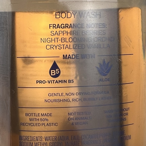 Bath & Body Works DREAM BRIGHT Body Wash 10 oz B5 Aloe Valentine’s Birthday Gift - Picture 6 of 8